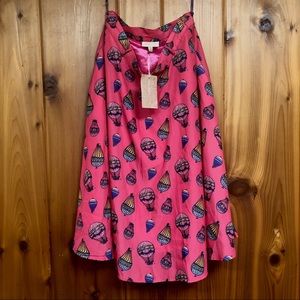 ModCloth Just This Sway Midi Skirt